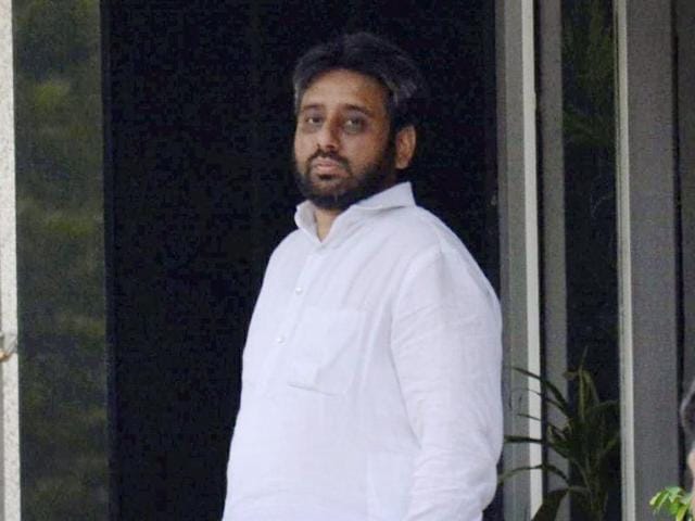 Amanatullah Khan was made the chairman of Delhi Waqf Board in March.(PTI File Photo)