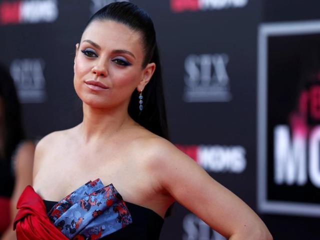 Mila Kunis poses at the premiere of Bad Moms, the new comedy film by the writers of The Hangover in Los Angeles, California. (REUTERS)