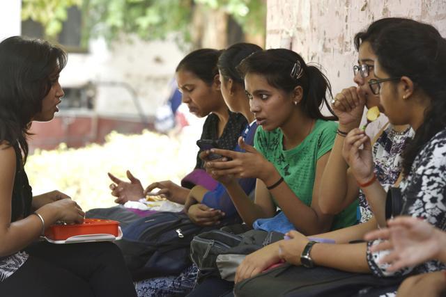 In 2016, girls were more successful than boys in clearing the Class 10 exams of a national education board, a trend that has held over seven years. (Saumya Khandelwal/HT Photo) In 2016, girls were more successful than boys in clearing the Class 10 exams of a national education board, a trend that has held over seven years. (Saumya Khandelwal/HT Photo)