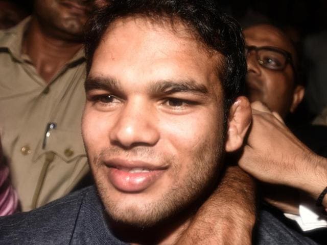 The revelation that Narsingh Pancham Yadav had failed the doping test conducted on behalf of the World Anti Doping Agency suggests the wrestler could get a long ban from the sport.(Reuters)