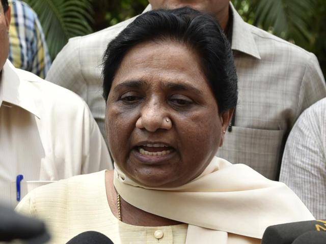 The money-for-ticket controversy has engulfed Mayawati in the past few months, with several leaders accusing her of placing a price to get selected as BSP candidate for the crucial polls. (Vipin Kumar/HT PHOTO) The money-for-ticket controversy has engulfed Mayawati in the past few months, with several leaders accusing her of placing a price to get selected as BSP candidate for the crucial polls. (Vipin Kumar/HT PHOTO)