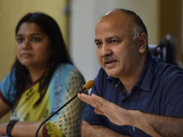 Delhi’s deputy chief minister Manish Sisodia said on Thursday that the first-ever parents-teachers meetings (PTMs) will be held in Delhi government schools on July 30.(Virendra Singh Gosain/HT photo) Delhi’s deputy chief minister Manish Sisodia said on Thursday that the first-ever parents-teachers meetings (PTMs) will be held in Delhi government schools on July 30.(Virendra Singh Gosain/HT photo)