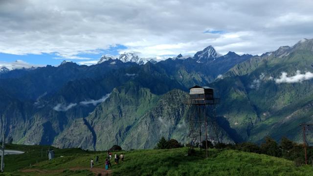 A ropeway from Joshimath takes you to the beautiful hill station called Auli. (Sneha Mahale) A ropeway from Joshimath takes you to the beautiful hill station called Auli. (Sneha Mahale)