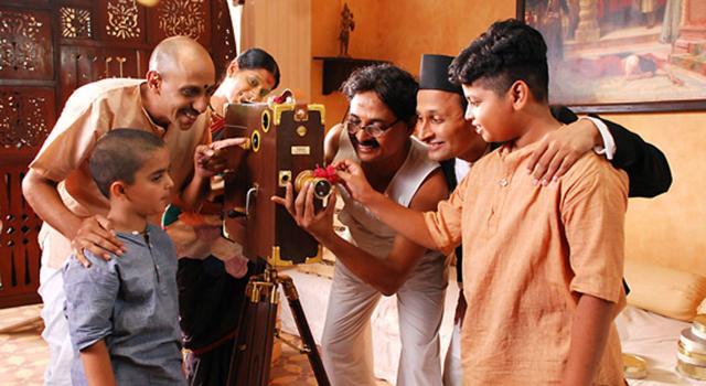 A still from the film Harishchandrachi Factory (2009) which was directed by Paresh Mokashi A still from the film Harishchandrachi Factory (2009) which was directed by Paresh Mokashi
