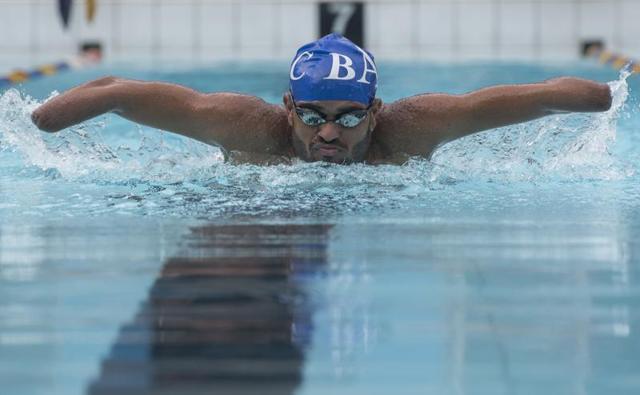 ‘Hard work can get you anything, think of what you have and not what you don't have,’ says Jadhav. “I have very little time to train and I have to train harder to improve my timing. My sole aim is to qualify for the finals in Rio. After this, I will aim for the 2018 Asian Para Games, so I win more laurels for India ,” he says. (KUNAL PATIL/HT) 