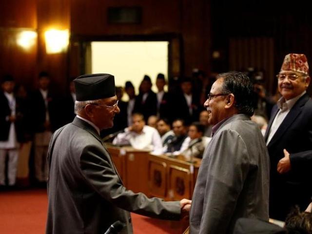 Chinese ambassador Wu Chuntai held talks with Prachanda (in picture) and assured him of Beijing’s full cooperation to his government. (AFP) Chinese ambassador Wu Chuntai held talks with Prachanda (in picture) and assured him of Beijing’s full cooperation to his government. (AFP)