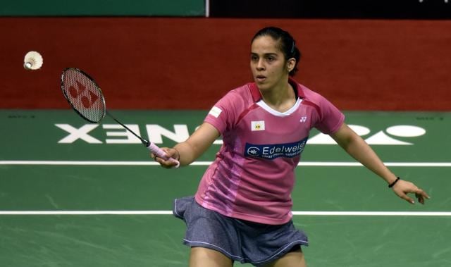 Saina Nehwal in action against Sung Ji Hyun of Korea during the India Open Badminton quarter final in New Delhi on April 1, 2016. (Mohd Zakir/HT Photo) Saina Nehwal in action against Sung Ji Hyun of Korea during the India Open Badminton quarter final in New Delhi on April 1, 2016. (Mohd Zakir/HT Photo)