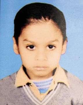 The boy Ansh.