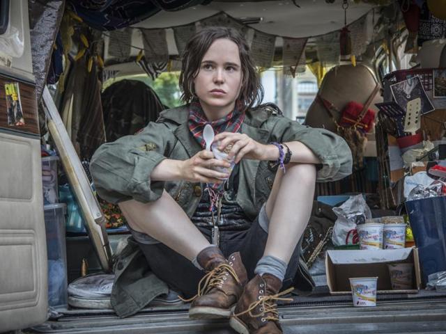 Tallulah: Ellen Page isn’t Juno anymore.(David Newsom/Netflix)