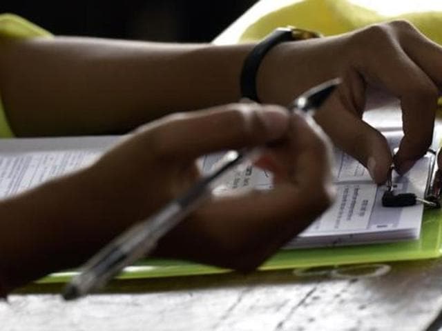 “The deadline forces us to leave the classes; school heads and teachers are fully aware that students wait for teachers in the class but we have to complete this work,” said, Honey Garg, district president, Computer Adhyapak Union.(Representative image)