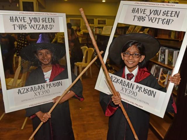 The book will stir your soul and ignite the delirious joy of returning to the world of Harry Potter again. (Vidya Subramanian/HT Photo)