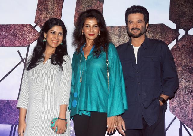 Sakshi Tanwar, (L), Anita Raj (C) and Anil Kapoor pose at the screening of Colors TV's Indian version of 24 Season 2 in Mumbai on July 22, 2016. (AFP) Sakshi Tanwar, (L), Anita Raj (C) and Anil Kapoor pose at the screening of Colors TV's Indian version of 24 Season 2 in Mumbai on July 22, 2016. (AFP)