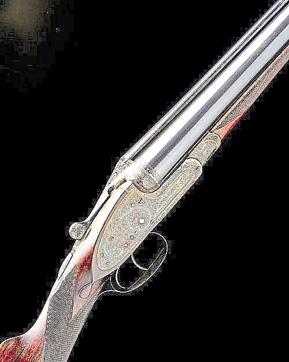 The Charles Lancaster .10-bore shotgun made for Maharaja Bhupinder Singh. (HOLT’S AUCTIONEERS) The Charles Lancaster .10-bore shotgun made for Maharaja Bhupinder Singh. (HOLT’S AUCTIONEERS)