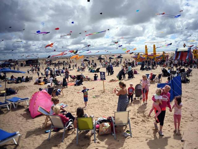 The two-day fiesta aimed to offer an all-day fun-filled beach picnic for families with kids. (AFP) The two-day fiesta aimed to offer an all-day fun-filled beach picnic for families with kids. (AFP)