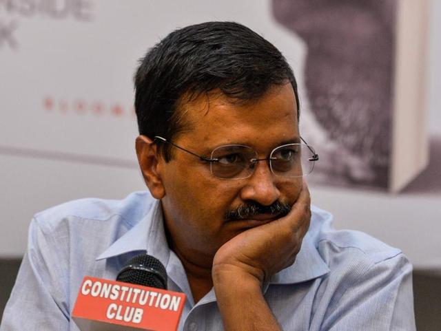 Delhi chief minister attends the launch of the book "Arvind Kejriwal and The Aam Aadmi Party: An Inside Look" in New Delhi.(AFP File Photo)