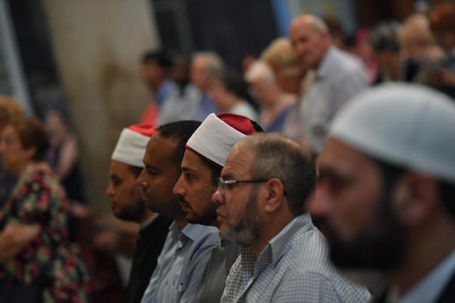 Muslims participate in Catholic ceremonies in churches of Italy, as in France, in solidarity after the jihadist murder of French priest priest Jacques Hamel, the latest in a string of attacks. (AFP) Muslims participate in Catholic ceremonies in churches of Italy, as in France, in solidarity after the jihadist murder of French priest priest Jacques Hamel, the latest in a string of attacks. (AFP)