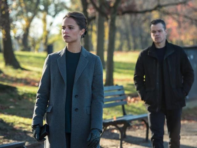 Alicia Vikander stars in Jason Bourne opposite Matt Damon. Alicia Vikander stars in Jason Bourne opposite Matt Damon.