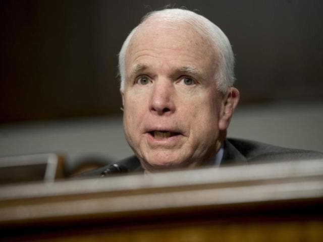 US Senator John McCain slammed Donald Trump for disparaging the Muslim family of a slain American soldier. (AFP File Photo) US Senator John McCain slammed Donald Trump for disparaging the Muslim family of a slain American soldier. (AFP File Photo)