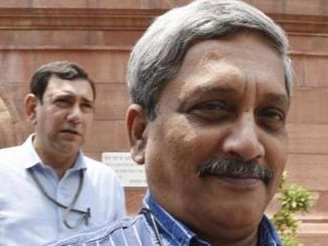 Manohar Parrikar, speaking at a book launch in Pune, had called Aamir Khan arrogant without naming him. (HT File Photo) Manohar Parrikar, speaking at a book launch in Pune, had called Aamir Khan arrogant without naming him. (HT File Photo)