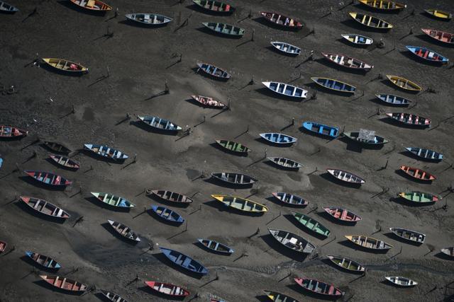 Boats sit on the polluted shore of Guanabara Bay in the Sao Goncalo suburb. (AP Photo) Boats sit on the polluted shore of Guanabara Bay in the Sao Goncalo suburb. (AP Photo)