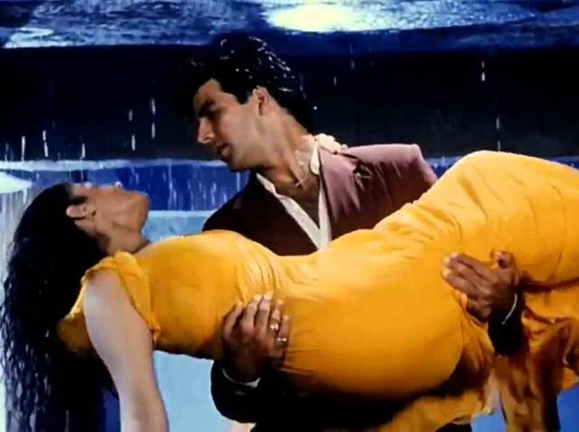 A still from the track Tip Tip Barsa Paani. A still from the track Tip Tip Barsa Paani.