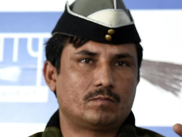 Surender Singh, Aam Aadmi Party (AAP) legislator from Delhi Cantt (HT File Photo) Surender Singh, Aam Aadmi Party (AAP) legislator from Delhi Cantt (HT File Photo)