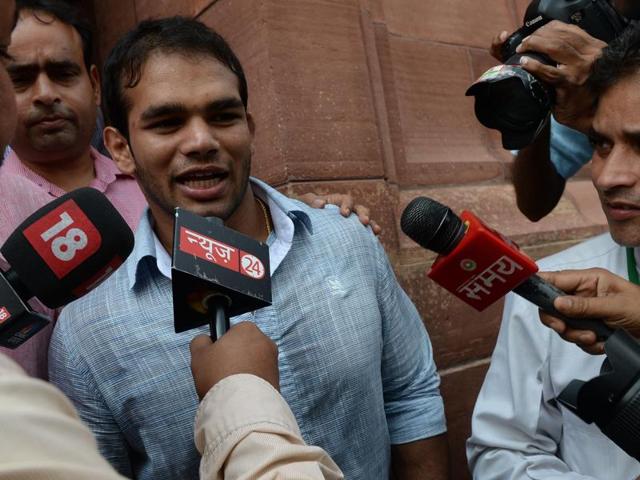 Wrestler Narsingh Yadva was cleared of doping charges by NADA. (AFP Photo) Wrestler Narsingh Yadva was cleared of doping charges by NADA. (AFP Photo)