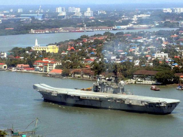 With Viraat’s decommissioning round the corner, many in the navy are asking if the country will squander another chance to preserve naval history. (PTI Photo) With Viraat’s decommissioning round the corner, many in the navy are asking if the country will squander another chance to preserve naval history. (PTI Photo)