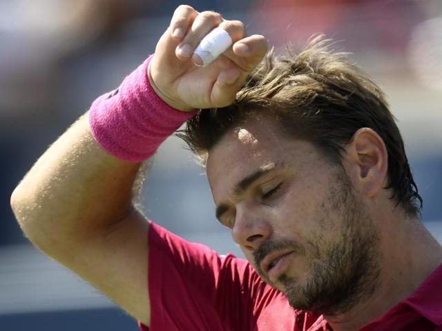 A file photo of Swiss tennis player Stanislas Wawrinka.(AFP Photo)