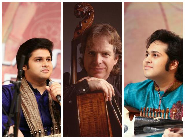 (From left) Lakshay Mohan, Barry Phillips and Aayush Mohan will perform at the Nehru Centre Auditorium, Worli, Mumbai. (From left) Lakshay Mohan, Barry Phillips and Aayush Mohan will perform at the Nehru Centre Auditorium, Worli, Mumbai.