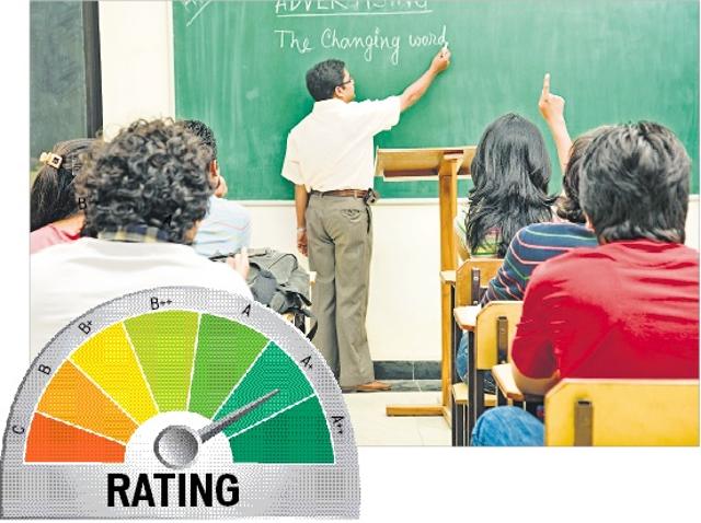 The new accreditation system has seven grading points instead of four to help categorise institutes better.(ImagesBazaar)