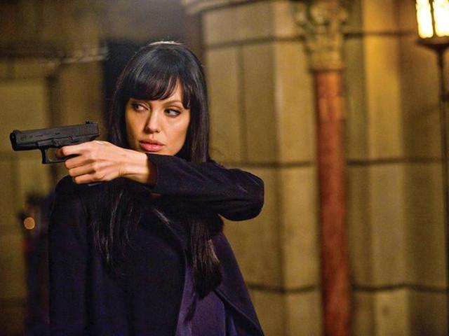 Who says guys get to have all the fun? You could never tell whose side Angelina Jolie was on in Salt. (Twitter) Who says guys get to have all the fun? You could never tell whose side Angelina Jolie was on in Salt. (Twitter)