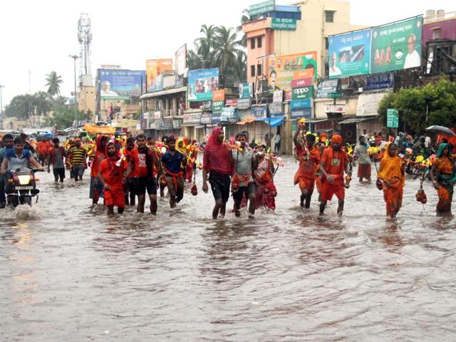 While 41 people had died due to lightning strike in various places on July 30, as many as 11 deaths were reported on July 31, officials said.(Arabinda Mahapatra/HT Photo)