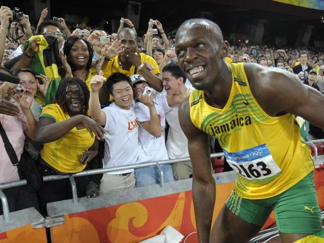 The high point of Jamaica’s dominance in athletics was the 200-metre clean sweep at London Olympics in 2012, when Usain Bolt (C), Yohan Blake and Warren Wier grabbed top three positions. (AP Photo) (AP) The high point of Jamaica’s dominance in athletics was the 200-metre clean sweep at London Olympics in 2012, when Usain Bolt (C), Yohan Blake and Warren Wier grabbed top three positions. (AP Photo) (AP)