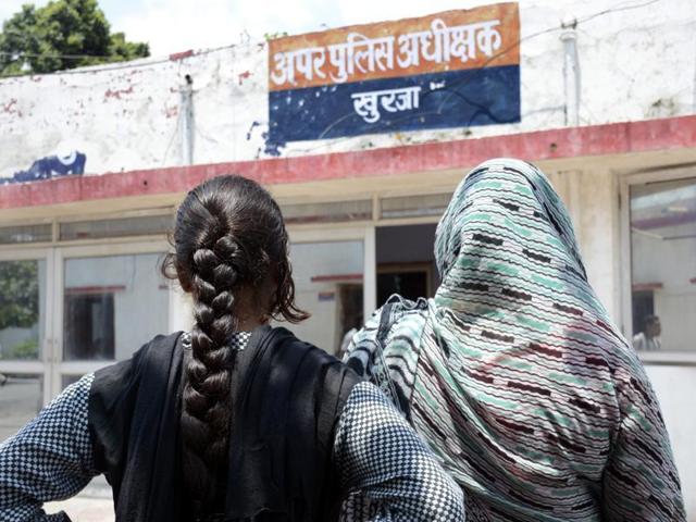 Following the Bulandshahr twin gang rapes, several others who claimed to be victims reached the police station to seek justice . They said proper investigations were not carried in their cases. (Sakib Ali / Hindustan Times File) Following the Bulandshahr twin gang rapes, several others who claimed to be victims reached the police station to seek justice . They said proper investigations were not carried in their cases. (Sakib Ali / Hindustan Times File)