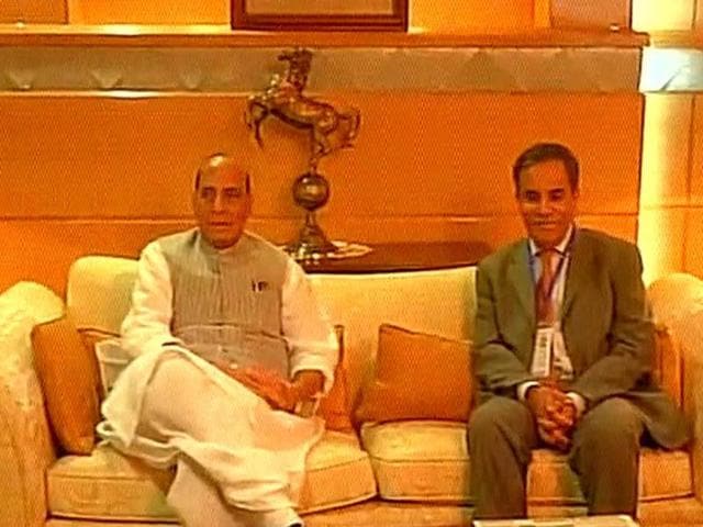 India’s home ministerreached Islamabad on Aug 3, 2016, to attend the SAARC interior ministers conference. He met Amir Ahmed, additional secretary in Pakistan’s interior ministry (in pic) (Twitter /@ANI) India’s home ministerreached Islamabad on Aug 3, 2016, to attend the SAARC interior ministers conference. He met Amir Ahmed, additional secretary in Pakistan’s interior ministry (in pic) (Twitter /@ANI)
