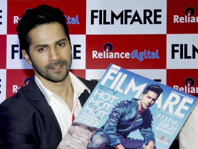 Bollywood actor Varun Dhawan at a promotional event for a magazine in Mumbai. (PTI) Bollywood actor Varun Dhawan at a promotional event for a magazine in Mumbai. (PTI)