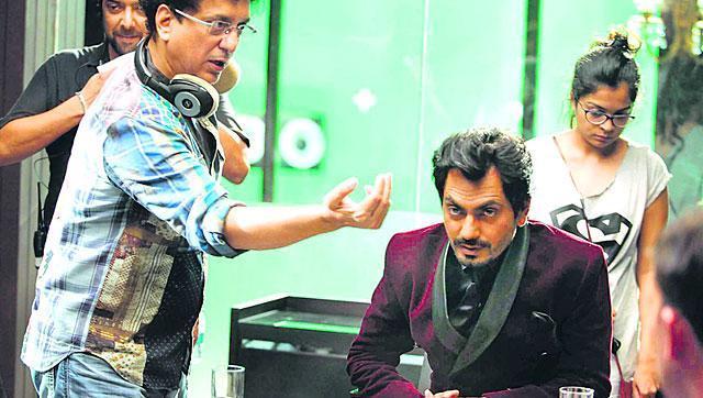 Sajid explains a scene to Nawazuddin on the sets of Kick. Sajid explains a scene to Nawazuddin on the sets of Kick.