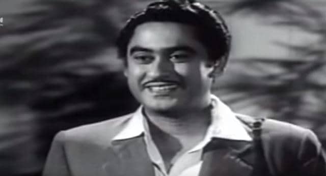 Kishore Kumar in a still from New Delhi. He was appreciated for his comic timing. (YouTube) Kishore Kumar in a still from New Delhi. He was appreciated for his comic timing. (YouTube)