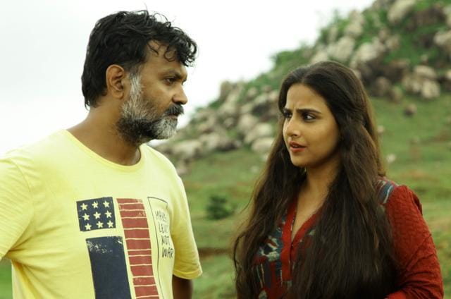 Srijit Mukherji and Vidya Balan on the set of Begum Jaan in Jharkhand. (Kanai Sahoo)