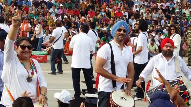 ODC performed for an audience of 13,000 people at the venue. (Ashish Narang)