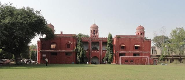 Indore Christian College has been declared as a ‘dangerous building’. (Indore Christian College) Indore Christian College has been declared as a ‘dangerous building’. (Indore Christian College)