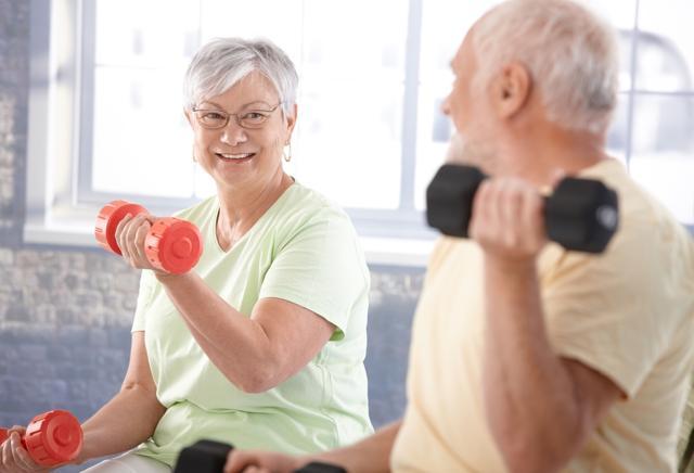 The positive effects of exercise are the strongest in people aged 75 and older. (Shutterstock) The positive effects of exercise are the strongest in people aged 75 and older. (Shutterstock)