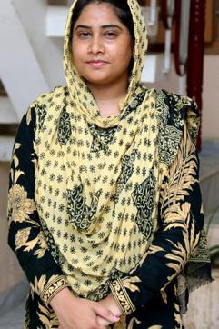 AAP’s Bathinda (rural) candidate Rupinder Kaur, the only woman on the first list of 19. (Sanjeev Kumar/HT Photo) AAP’s Bathinda (rural) candidate Rupinder Kaur, the only woman on the first list of 19. (Sanjeev Kumar/HT Photo)