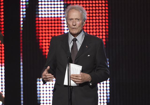 Actor-director Clint Eastwood at the Guys Choice Awards in California. Eastwood stopped short of endorsing Donald Trump, but made clear who he preferred in the US presidential race(AP File Photo)