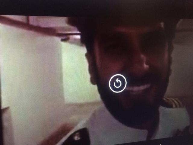 ressed up as a navy officer, Ranveer starred in a video he posted on Facebook, in which he enters the frame saying, “Akki sahab, aap Rustom hain aur main chupa rustom!”