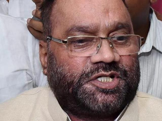 Swami Prasad Maurya, who quit Mayawati’s party and formed Loktantrik Bahujan Manch, was in Shrawasti to meet his supporters to garner support for his rally in Lucknow next month. (PTI File Photo) Swami Prasad Maurya, who quit Mayawati’s party and formed Loktantrik Bahujan Manch, was in Shrawasti to meet his supporters to garner support for his rally in Lucknow next month. (PTI File Photo)