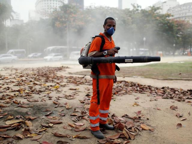 Andre Barros, a 44-year-old street cleaner says he can’t afford tickets to the Olympics. (REUTERS)