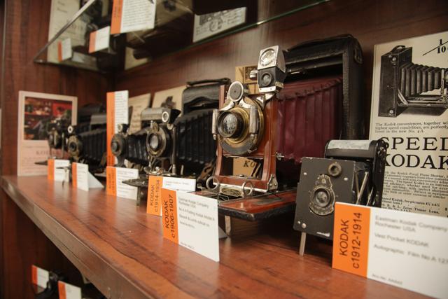 The room boasts of studio, field, and portable cameras of era-defining brands such as Kodak, Leica, Ansco, Zeiss, Graflex and Thornton Pickard. (HT Photo) The room boasts of studio, field, and portable cameras of era-defining brands such as Kodak, Leica, Ansco, Zeiss, Graflex and Thornton Pickard. (HT Photo)