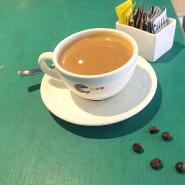 Kopi Cham, a heady mix of tea and coffee, can be served hot or iced.